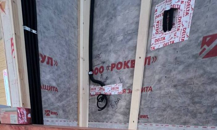 Черновые электромонтажные работы